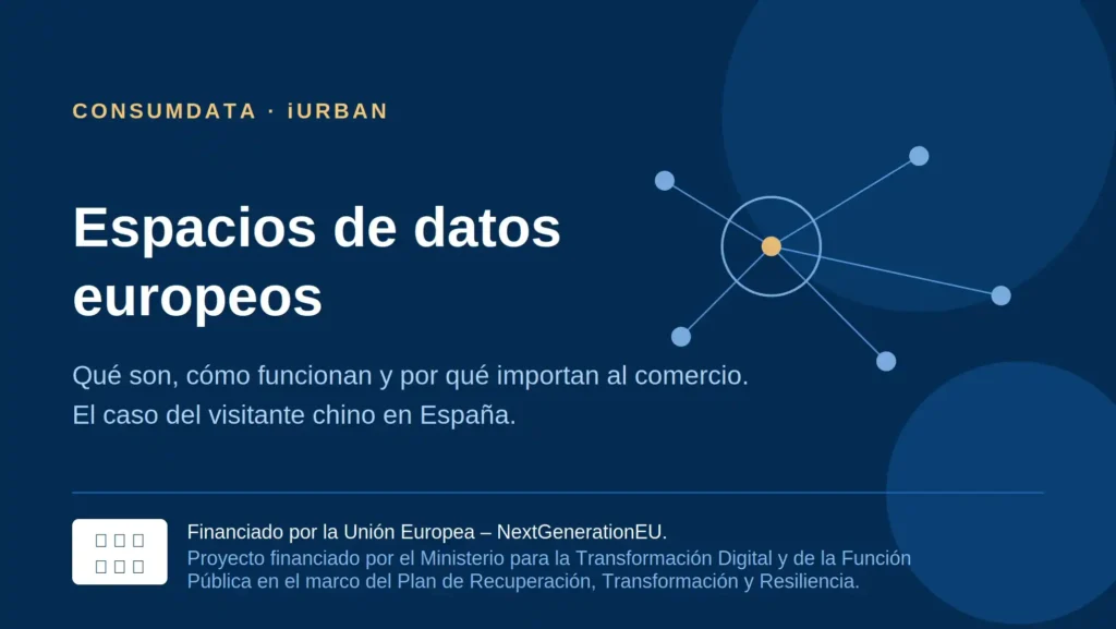 Esquema de un espacio de datos europeo aplicado al comercio