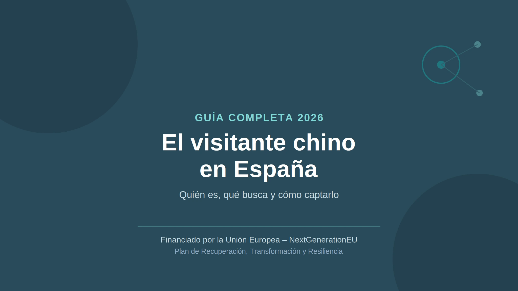 Visitante chino en España guía 2026 — CONSUMDATA